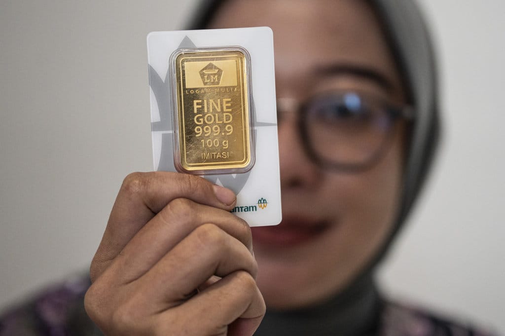 Harga Emas Antam Hari Ini 8 Mei, Turun ke Rp2.839.000 per Gram