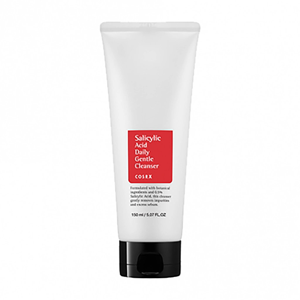 COSRX Logo Salicylic Acid Daily Gentle Cleanser. foto/COSRX Logo COSRX Logo Salicylic Acid Daily Gentle Cleanser