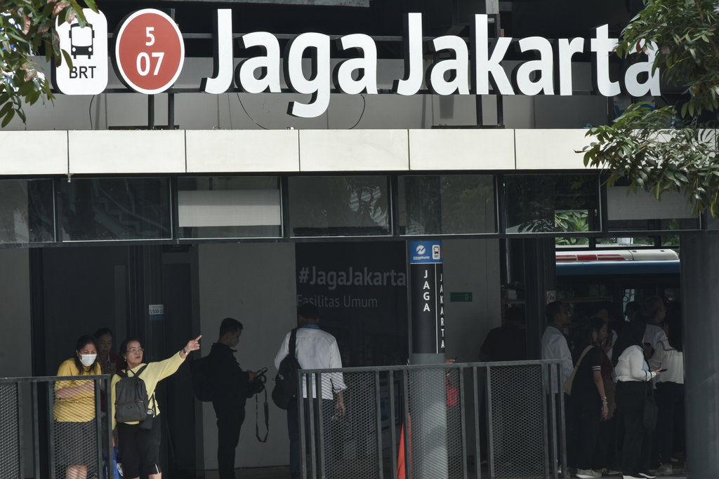 Halte Senen Sentral jadi Halte Jaga Jakarta