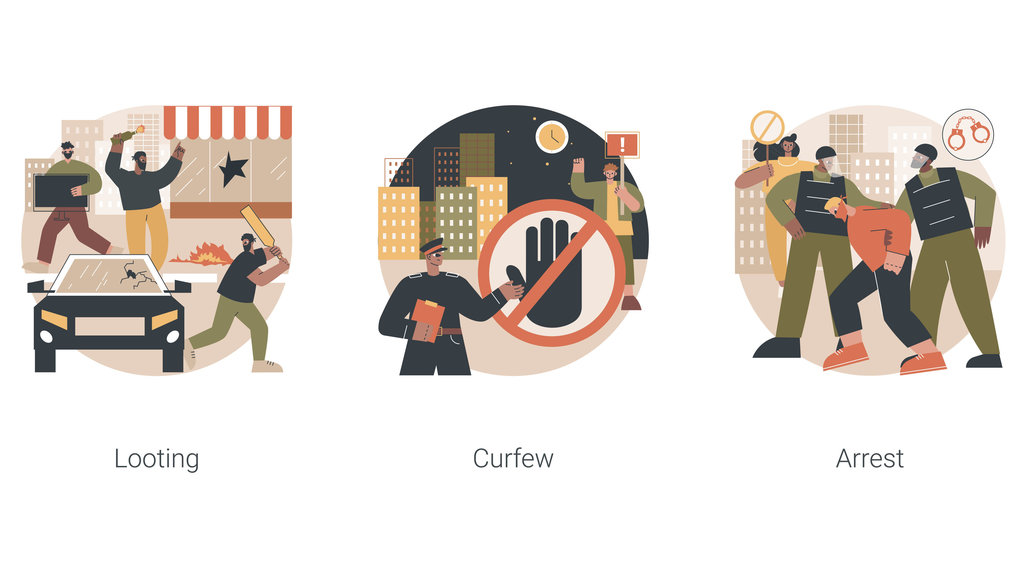 Ilustrasi Penjarahan. foto/istockphoto Ilustrasi Penjarahan