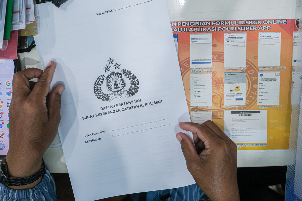 Pemohon SKCK meningkat untuk kelengkapan berkas PPPK Paruh Waktu di Kendari