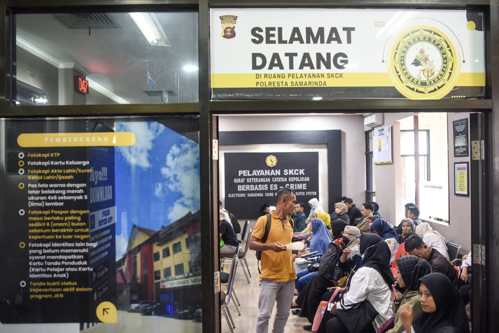 Permintaan pembuatan SKCK di Samarinda