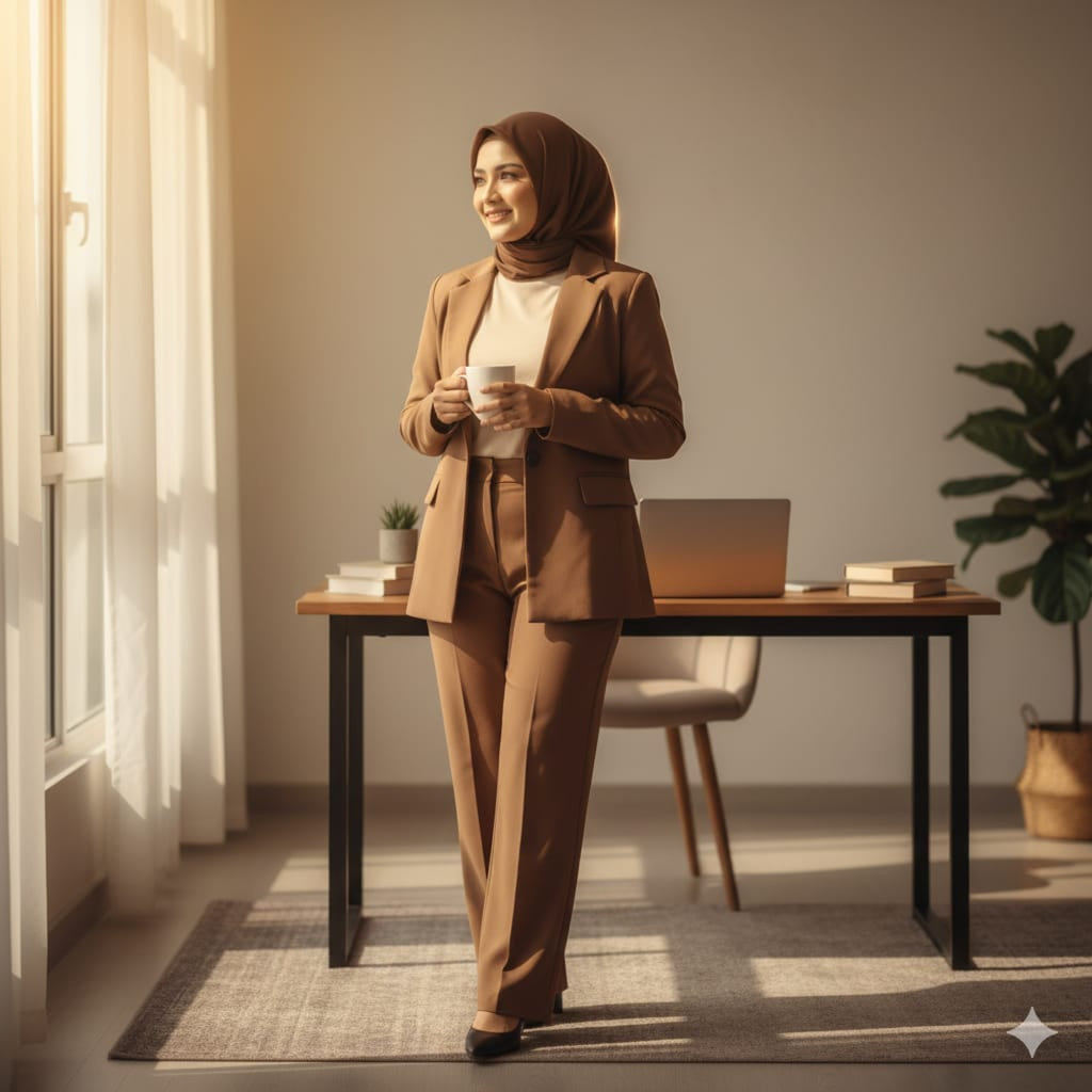 Hasil generaor AI, Foto estetik Gemini AI. FOTO/Gemini AI Foto estetik Gemini AI