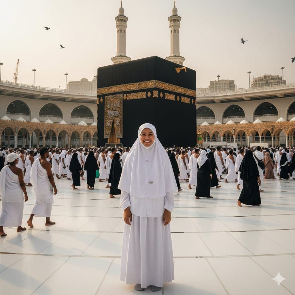 prompt Gemini AI Foto Depan Kabah