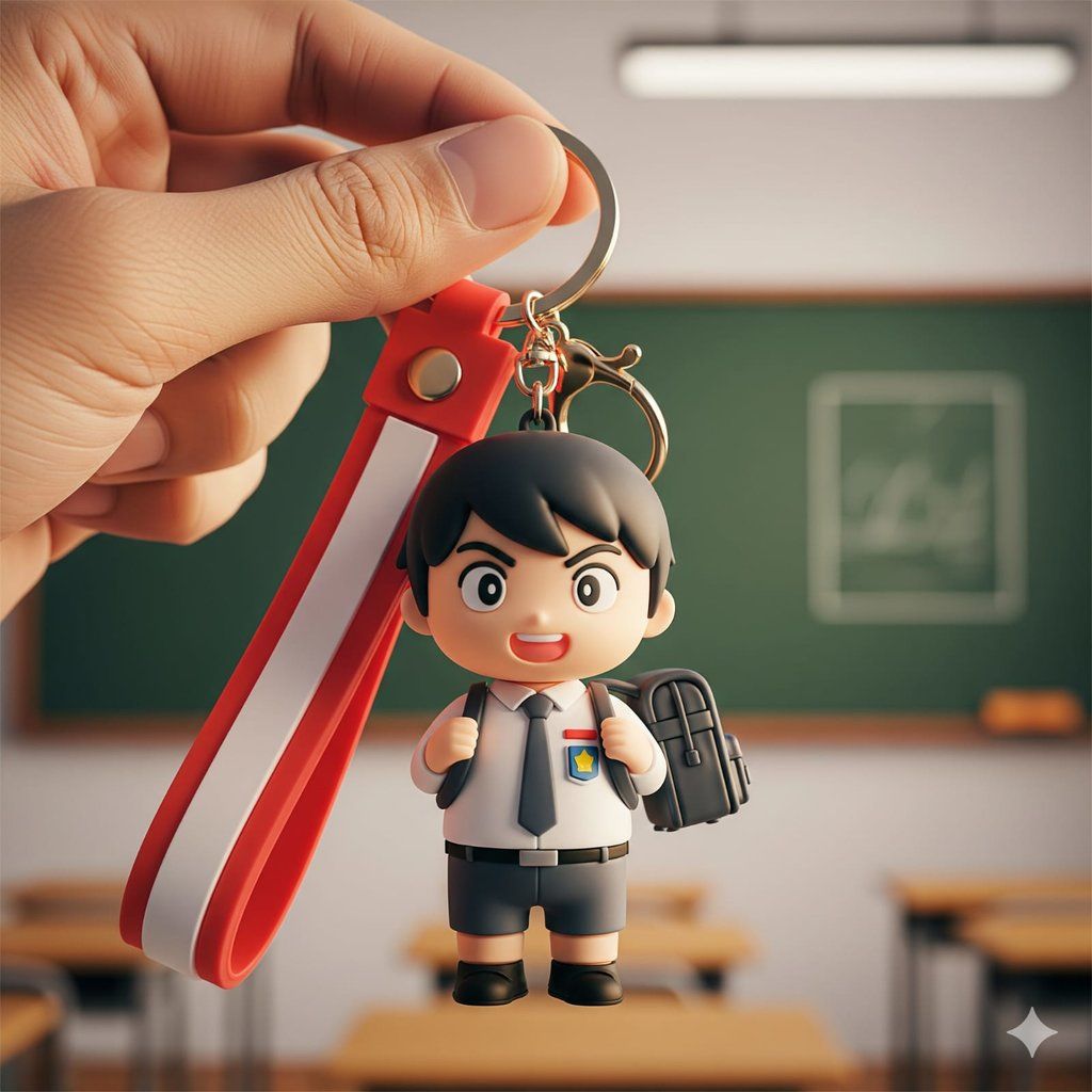 Prompt Gemini AI Gantungan Kunci