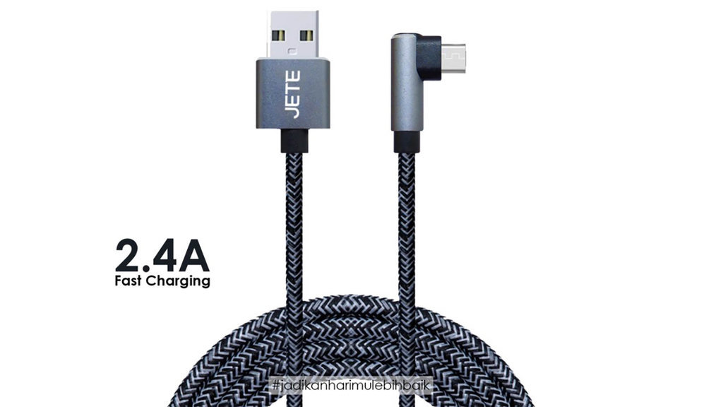 Kabel Data JETE CA1 2.4A. Foto/JETE Kabel Data JETE CA1 2.4A