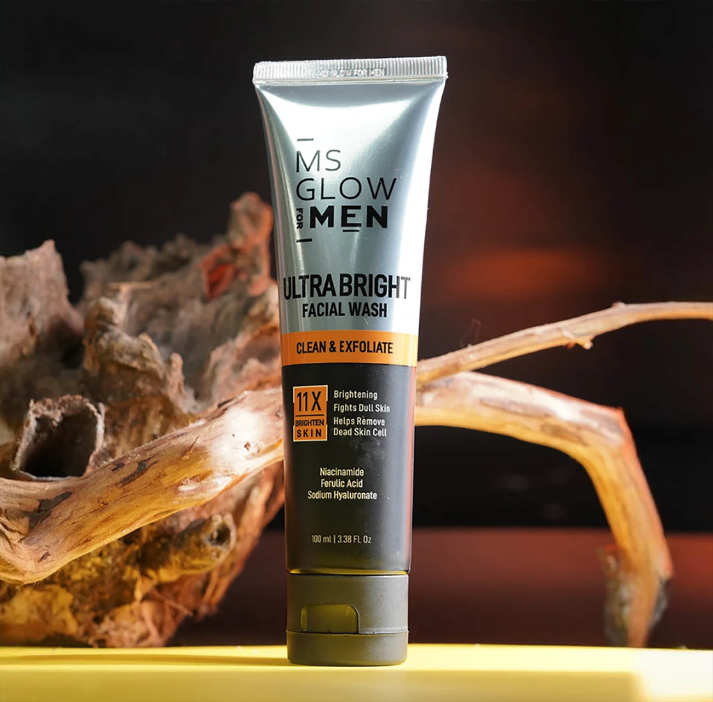 MS Glow For Men Ultra Bright Facial Wash. foto/Ms Glow MS Glow For Men Ultra Bright Facial Wash