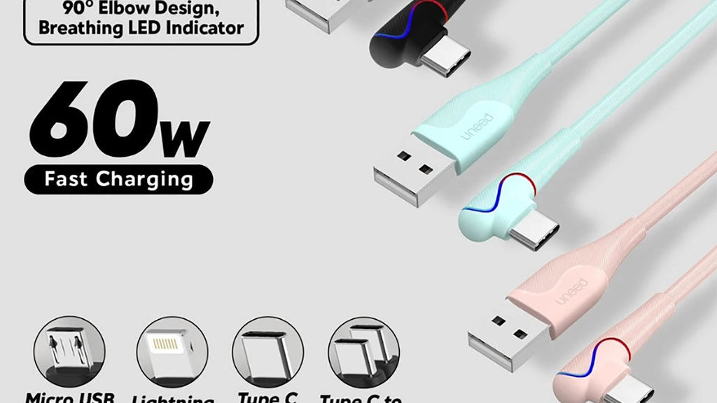 UNEED Kabel Gaming LED RGB Micro USB UCB52. Foto/Uneed Indonesia Official Shop UNEED Kabel Gaming LED RGB Micro USB UCB52