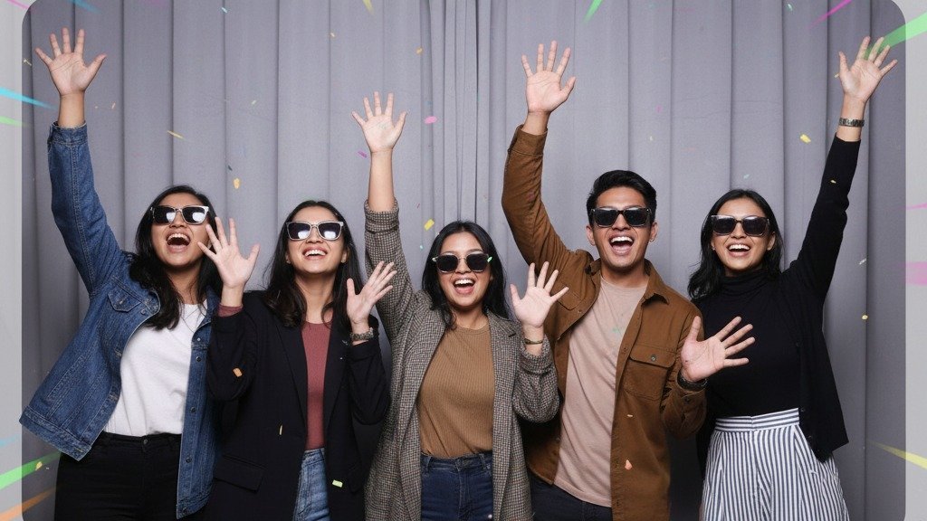 Prompt Gemini AI Foto di Photobooth Keren. foto/Gemini AI Prompt Gemini AI Foto di Photobooth Keren