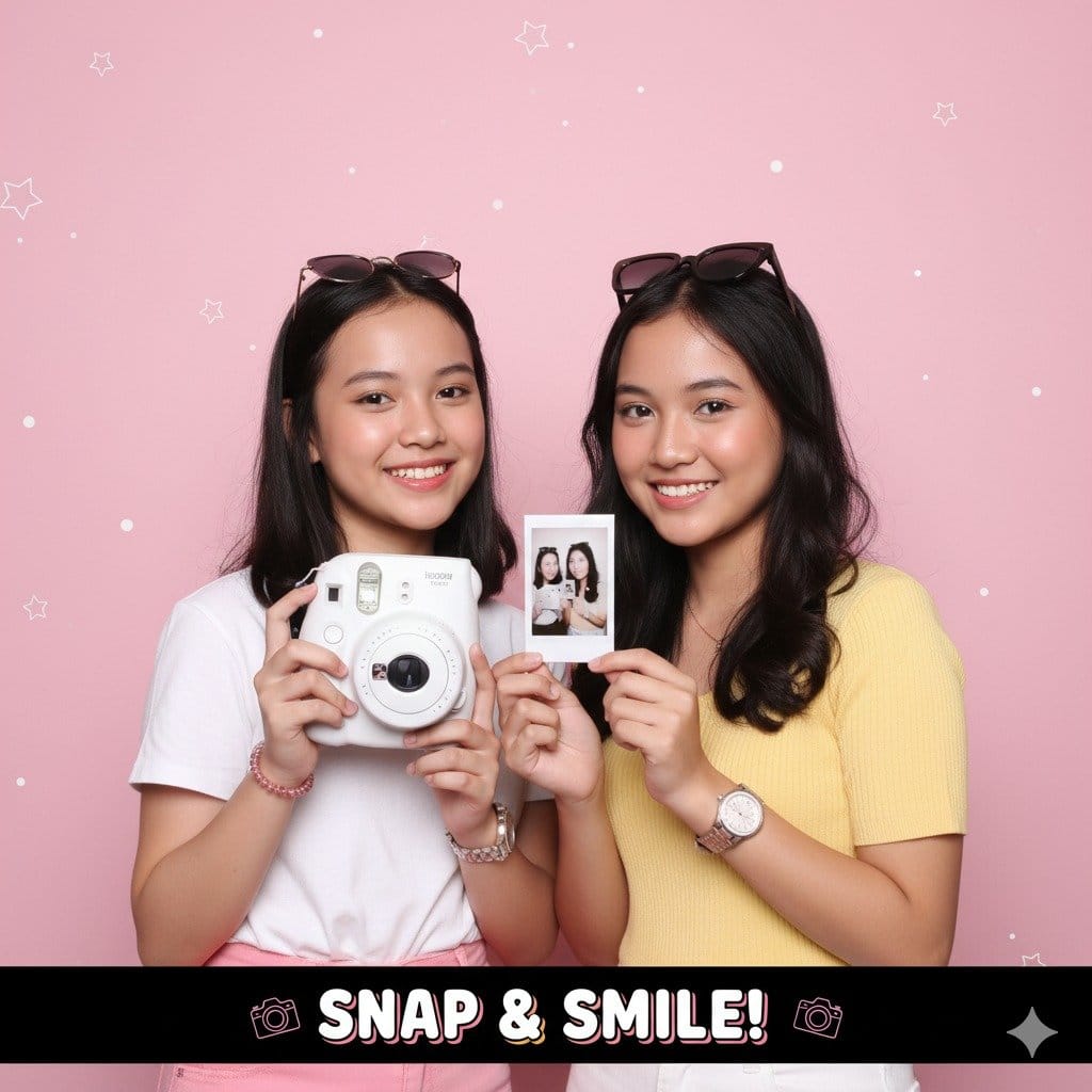 Prompt Gemini AI Foto di Photobooth Keren