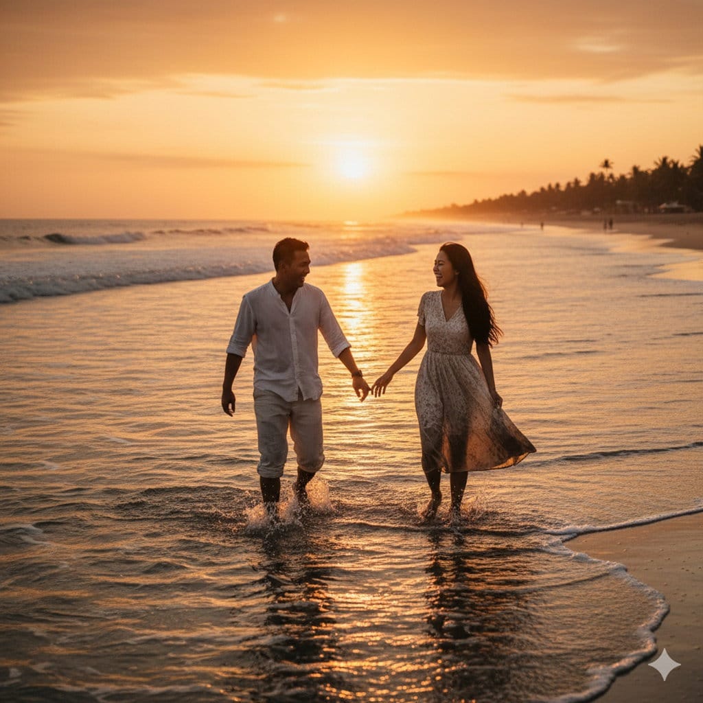 Prompt Gemini AI Foto Romantis di Bali