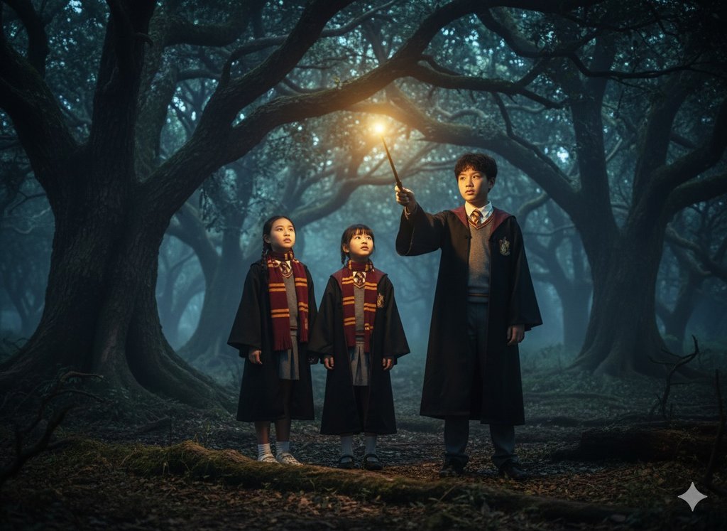 Prompt AI Harry Potter. foto/Gemini AI Prompt AI Harry Potter