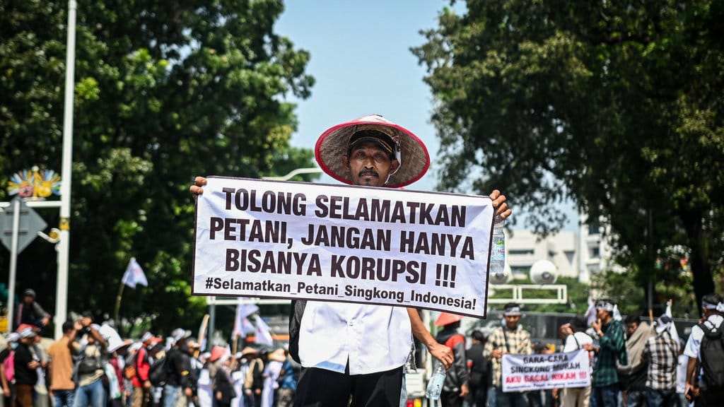 Aksi Hari Tani Nasional di Jakarta