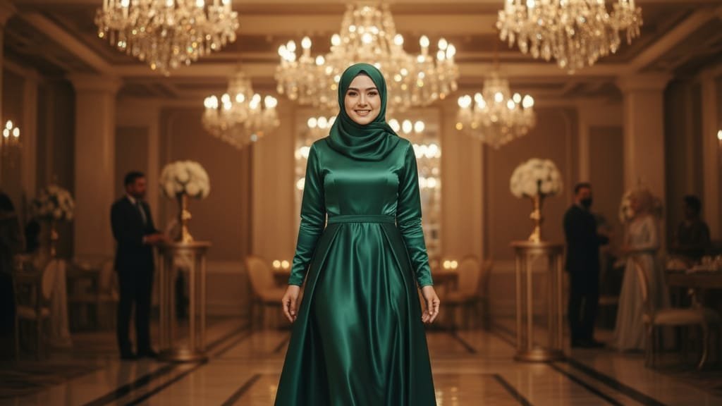 Prompt AI Wanita Berhijab Anggun