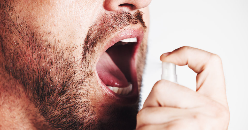 Ilustrasi Mouth Spray