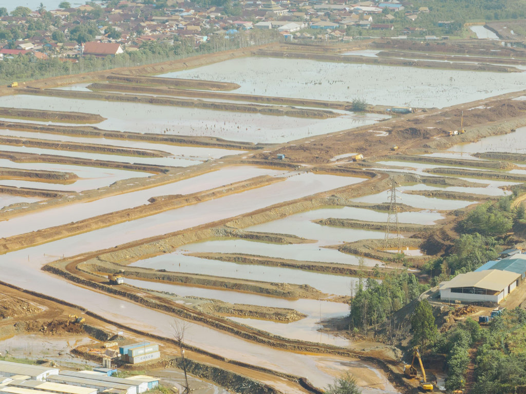 Kolam Harita Nickel. tirto.id/Rachmadin Ismail Kolam Harita Nickel