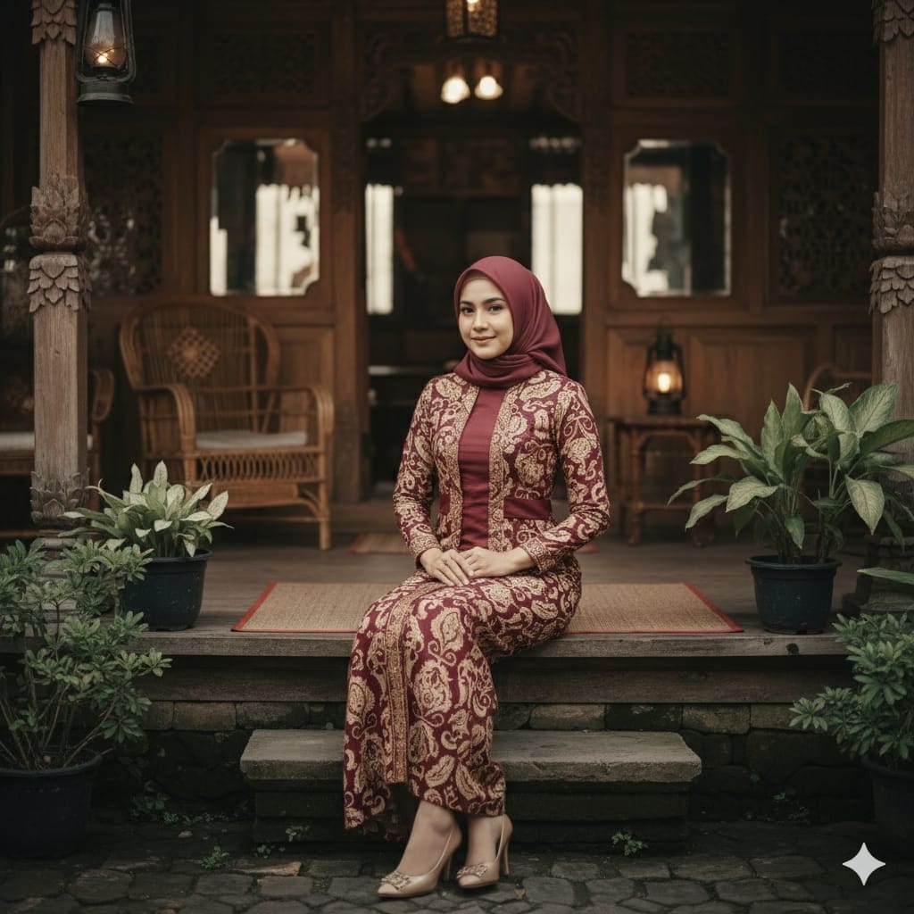 Prompt AI Wanita Berhijab Anggun