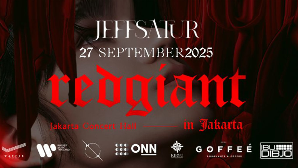 Poster Konser Jeff Satur di Jakarta. foto/https://jeffsaturinjakarta.com/ Konser Jeff Satur di Jakarta