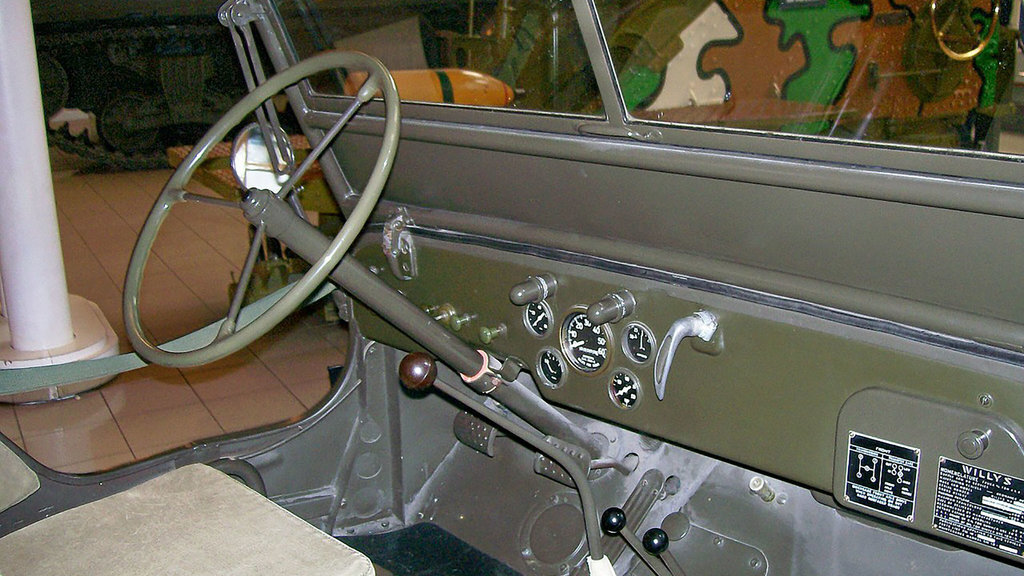 Mobil Jeep Willys. wikicommons/Ekem Mobil Jeep Willys