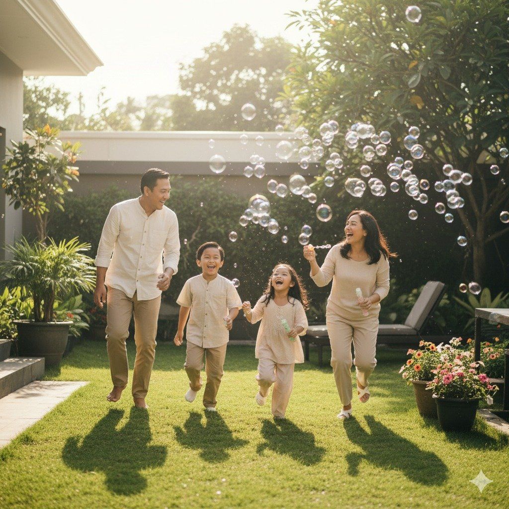 Hasil Generator AI - Prompt AI Foto Keluarga. foto/Gemini AI Prompt AI Foto Keluarga