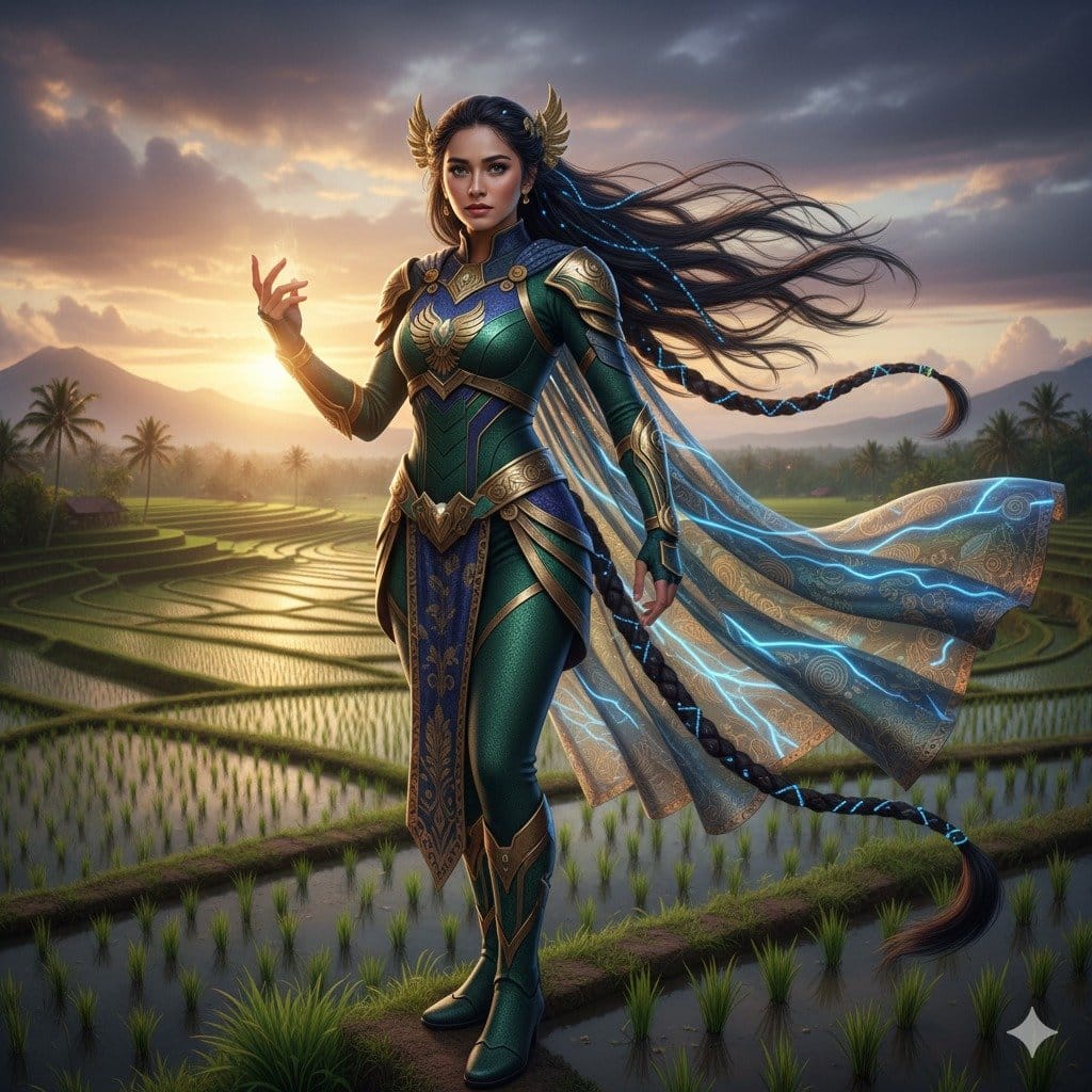 prompt AI superhero