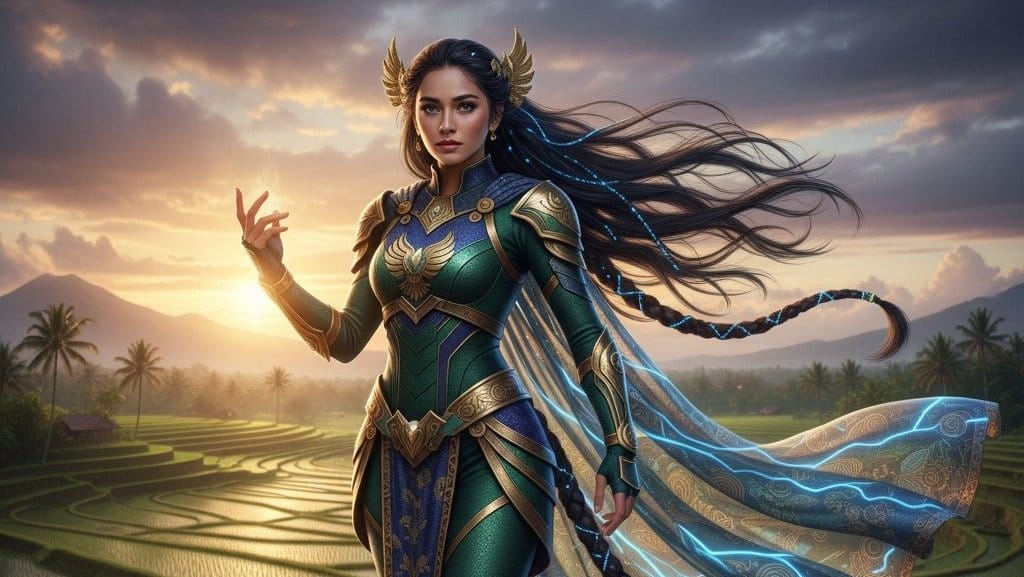 prompt AI superhero. foto/Gemini ai prompt AI superhero