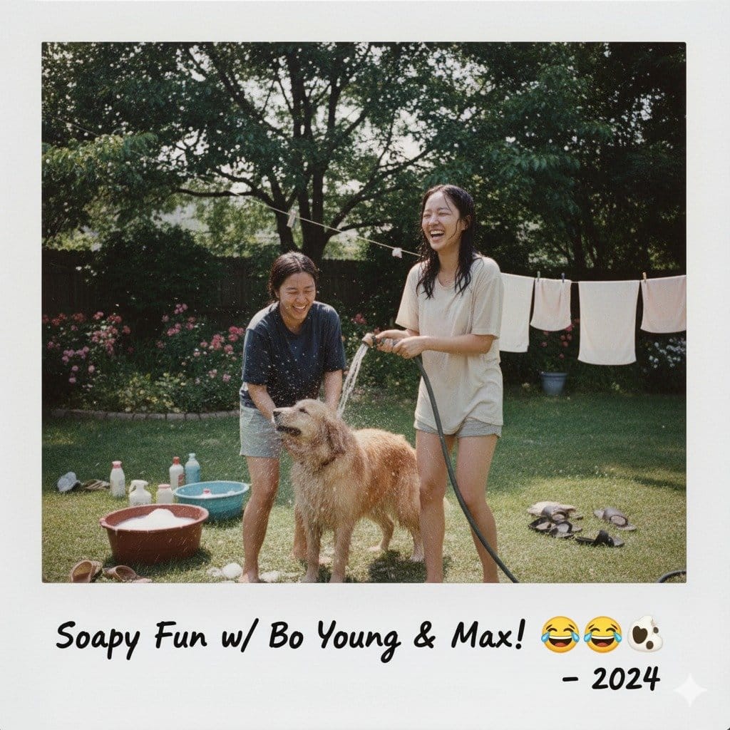 foto polaroid bersama idola