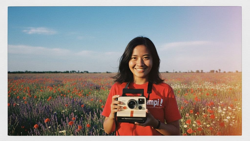 Prompt Gemini AI Foto di Tanam Bunga