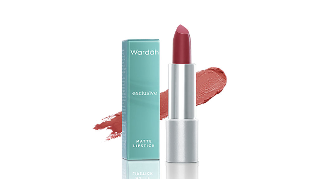 Wardah Exclusive Matte Lipstick 12 Maroon