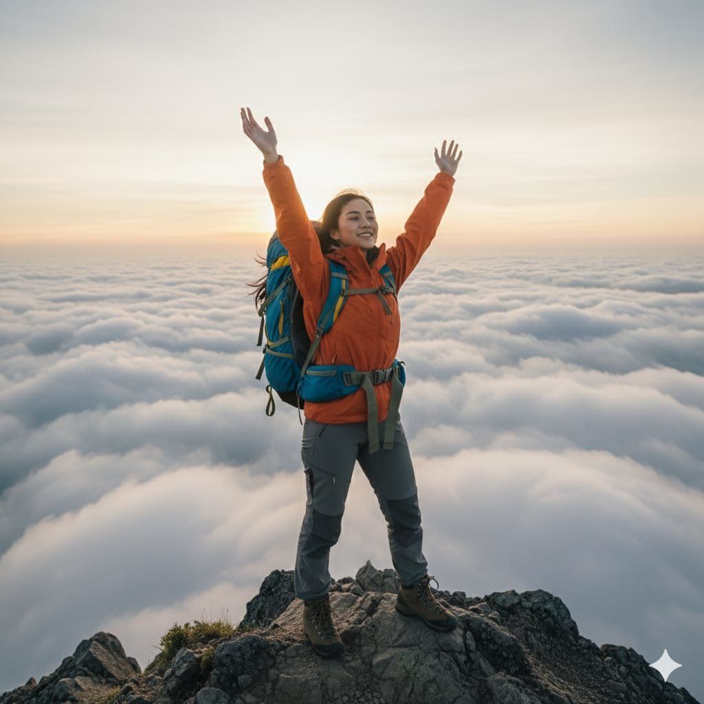 prompt AI wanita petualang