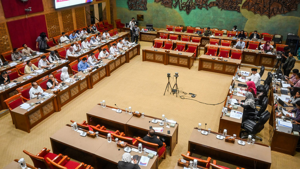 Raker Komisi X DPR dengan Menpora