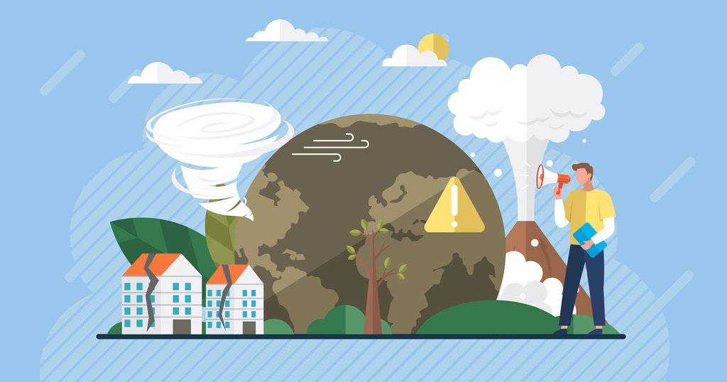 ilustrasi tanda-tanda alam datangnya bencana. foto/istockphoto ilustrasi tanda-tanda alam datangnya bencana