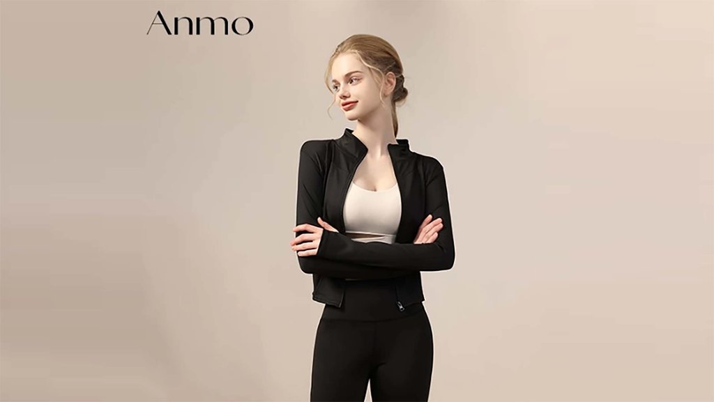 Jaket olahraga Anmo. foto/anmo Jaket olahraga Anmo