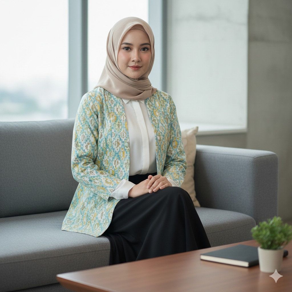 Prompt AI Pakaian Kerja Batik