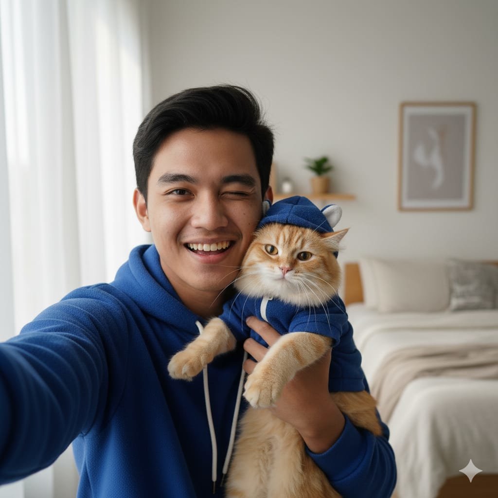 Prompt AI Foto Dengan Kucing