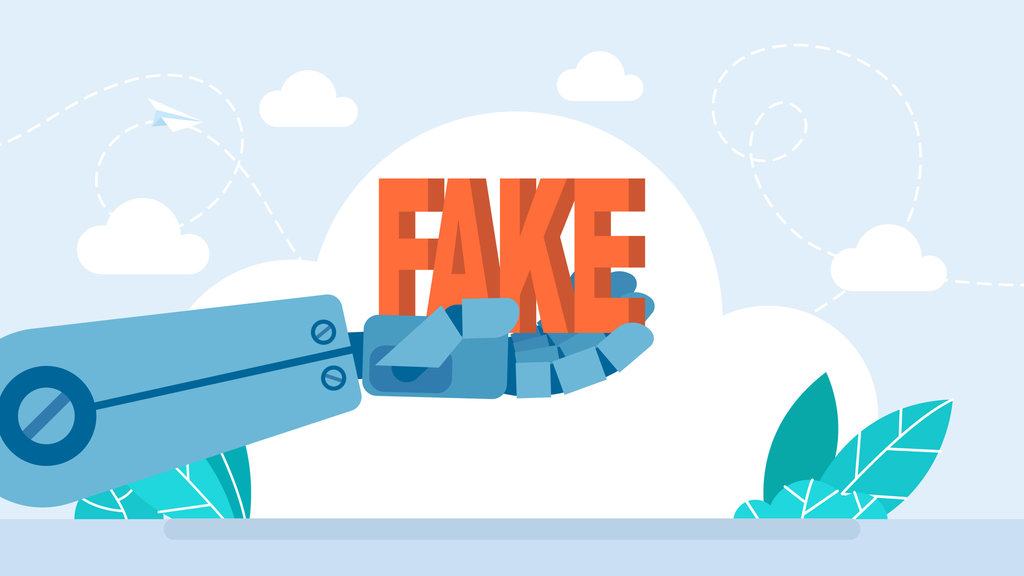 ilustrasi kebohongan AI. FOTO/iStockphoto ilustrasi kebohongan AI