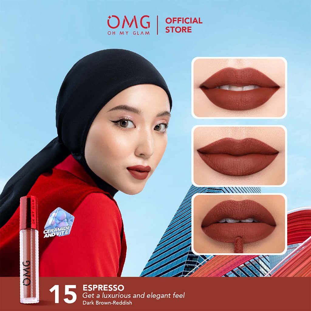 OMG Mattelast Lip Cream 15 Espresso