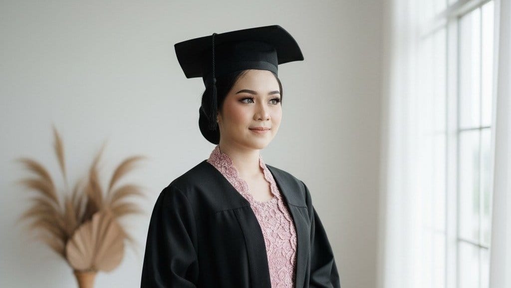 Prompt AI Foto Wisuda di Studio