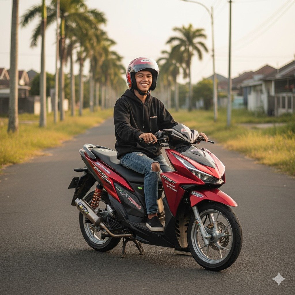 Prompt AI Naik Motor Keren