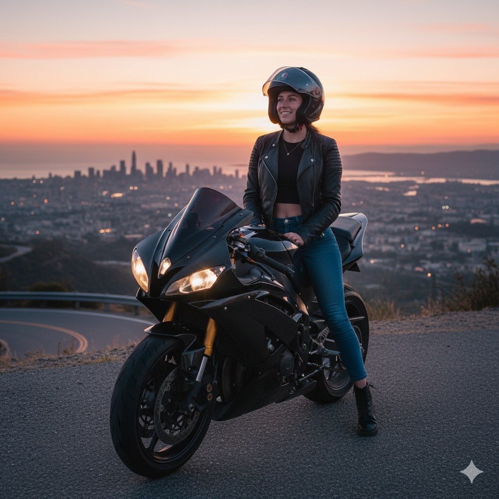 Prompt AI Naik Motor Keren