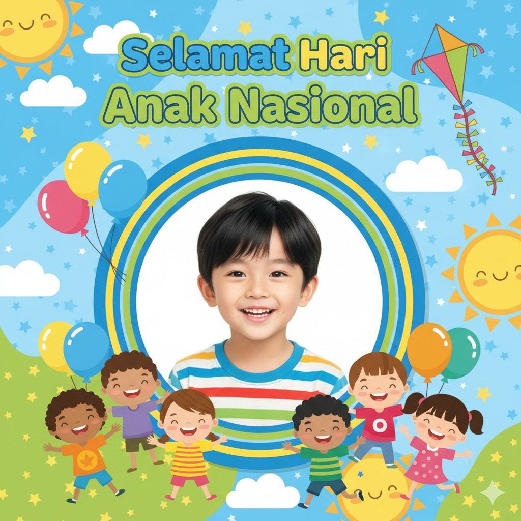 Hasil Genarator, Prompt AI Membuat Twibbon. FOTO/Gemini AI Prompt AI Membuat Twibbon