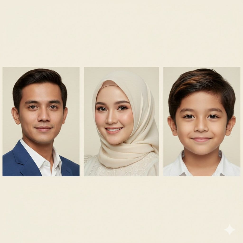 Prompt Gemini AI Prediksi Wajah Anak di Masa Depan