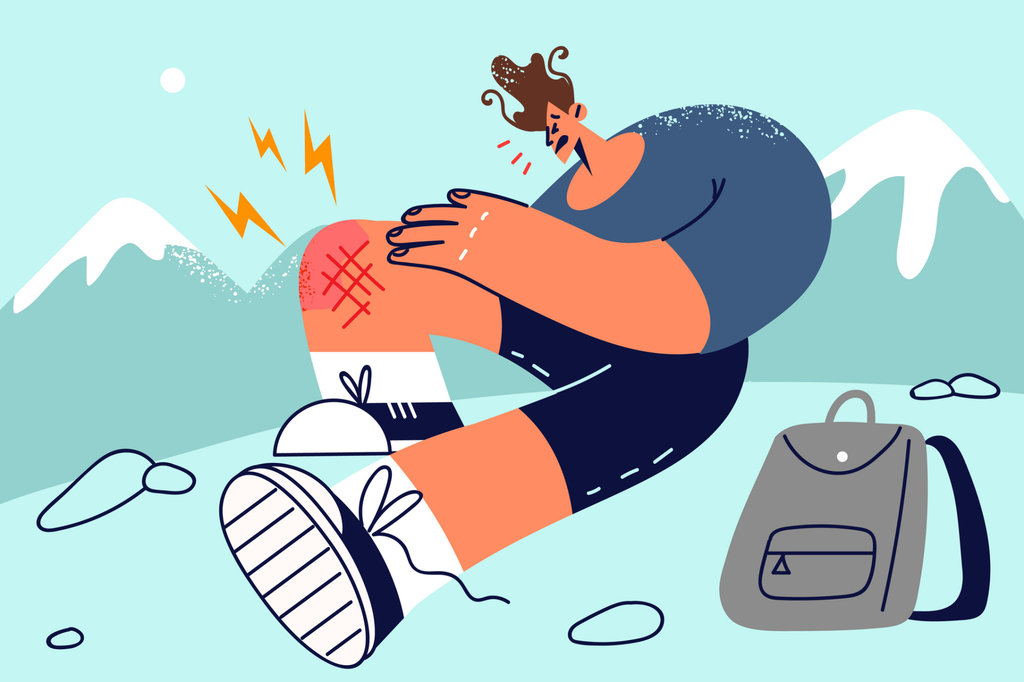 Ilustrasi Nyeri Lutut. FOTO/iStockphoto Ilustrasi Nyeri Lutut