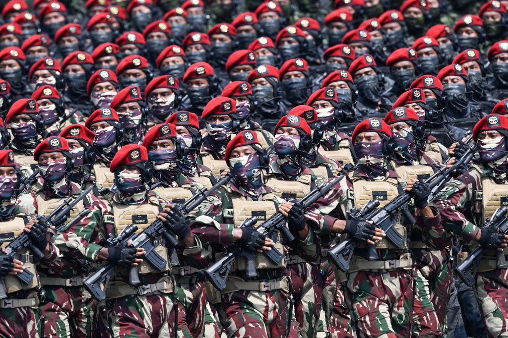 Peringatan HUT ke-80 TNI