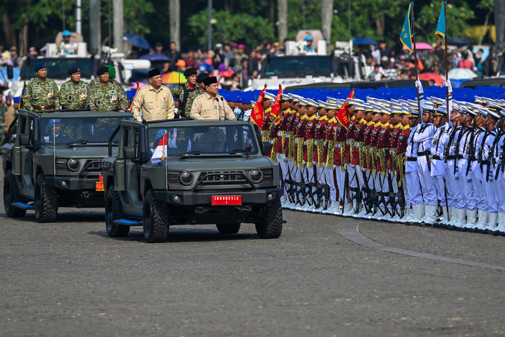 Peringatan HUT ke-80 TNI