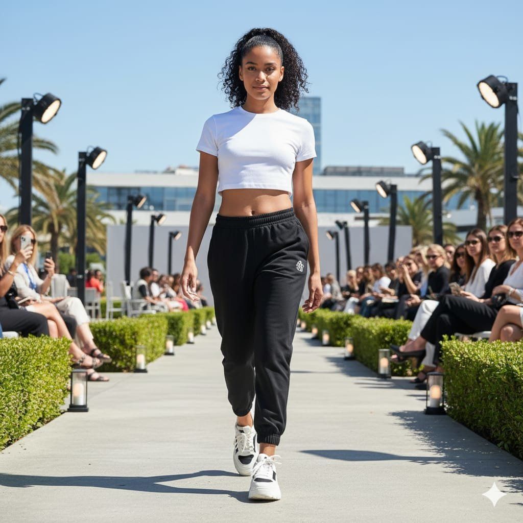 Prompt AI Foto Ala Catwalk