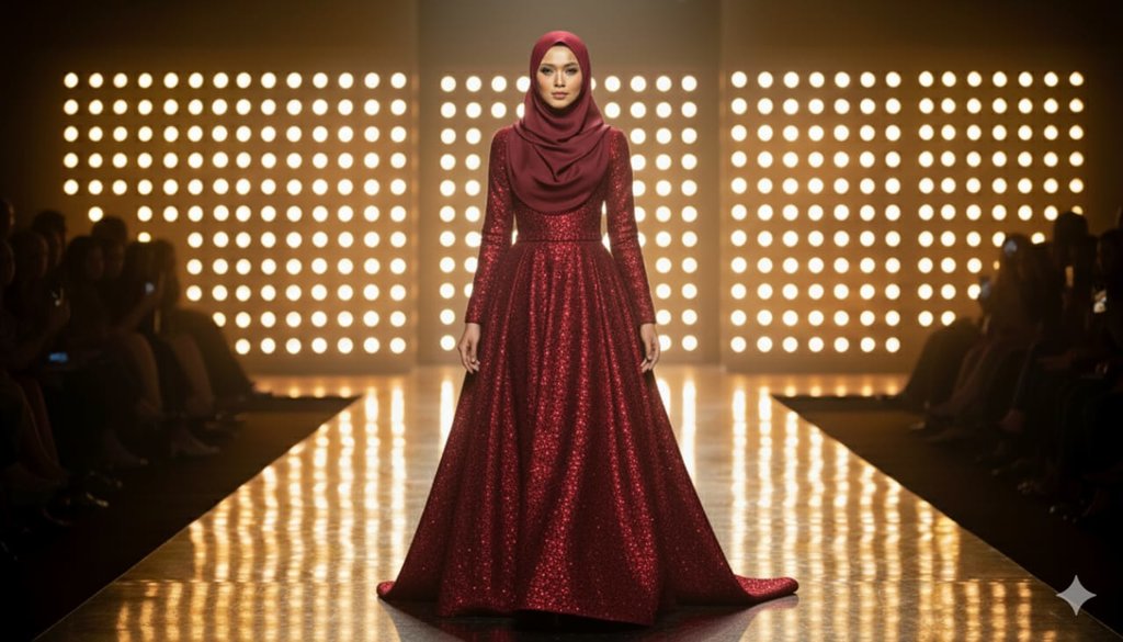 Prompt AI Foto Ala Catwalk