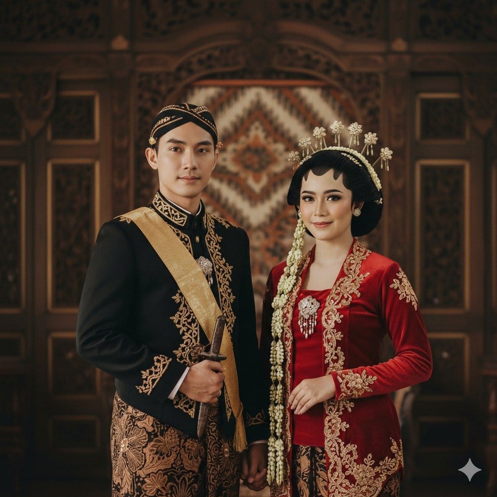 Prompt AI Prewedding Jawa