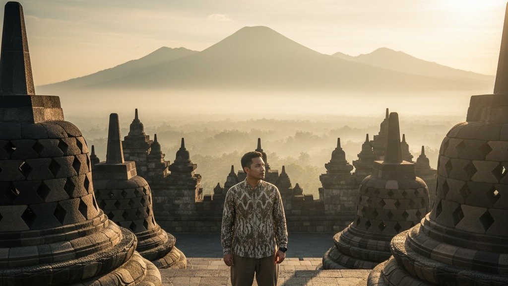 Gemini AI Foto Sendiri di 10 Lokasi Ikonik Dunia. foto/gemini ai Gemini AI Foto Sendiri di 10 Lokasi Ikonik Dunia