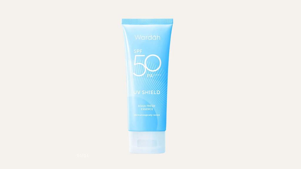 Wardah UV Shield Aqua Fresh Sunscreen Serum SPF 50